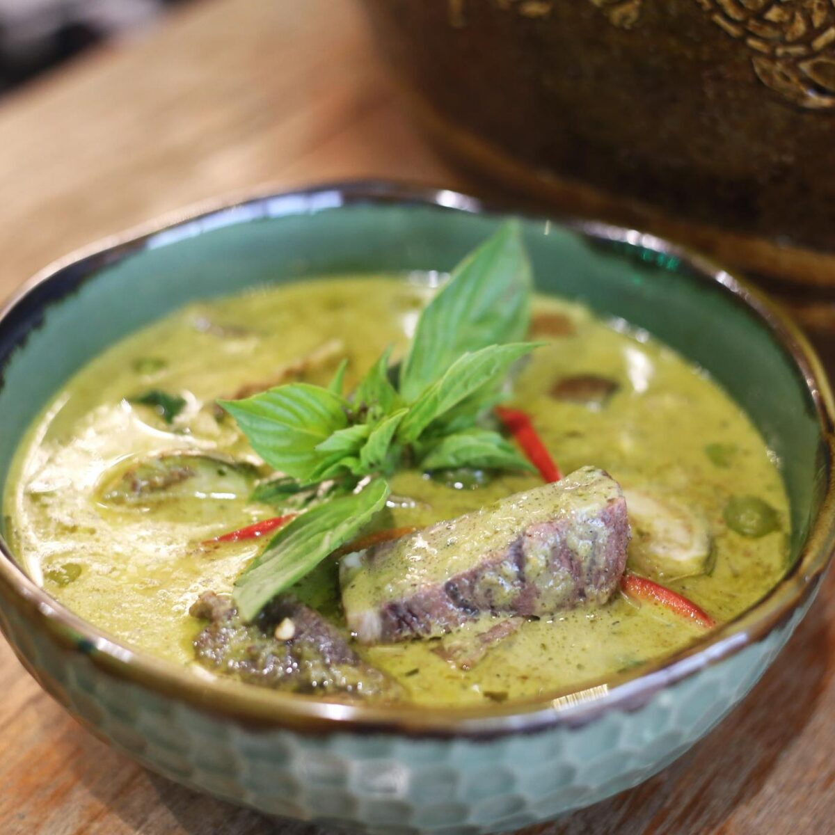 Green Curry with Stewed Beef